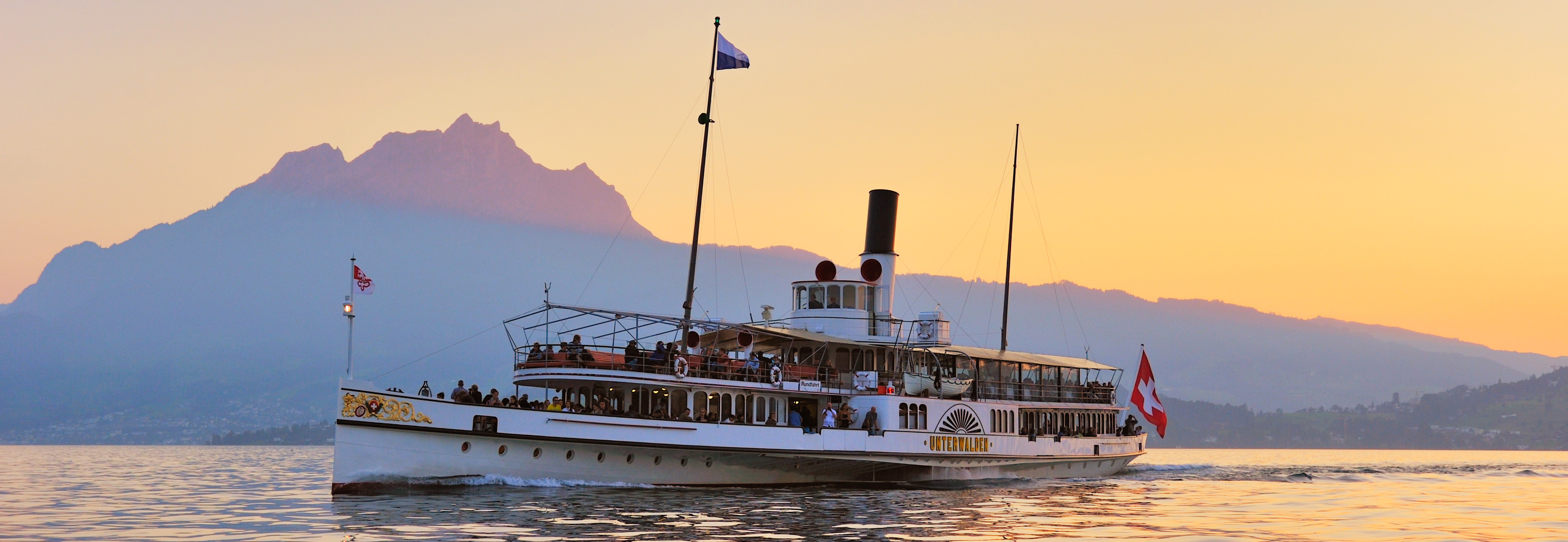 Dampfschiff Unterwalden, Vierwaldstättersee (Copyright SGV, SGV/perretfoto.ch)